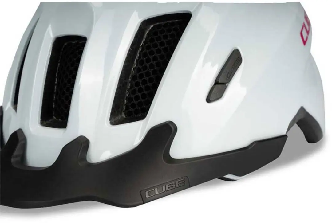 Cube Fink Fietshelm - 11 Ventilatiegaten - XS - Wit