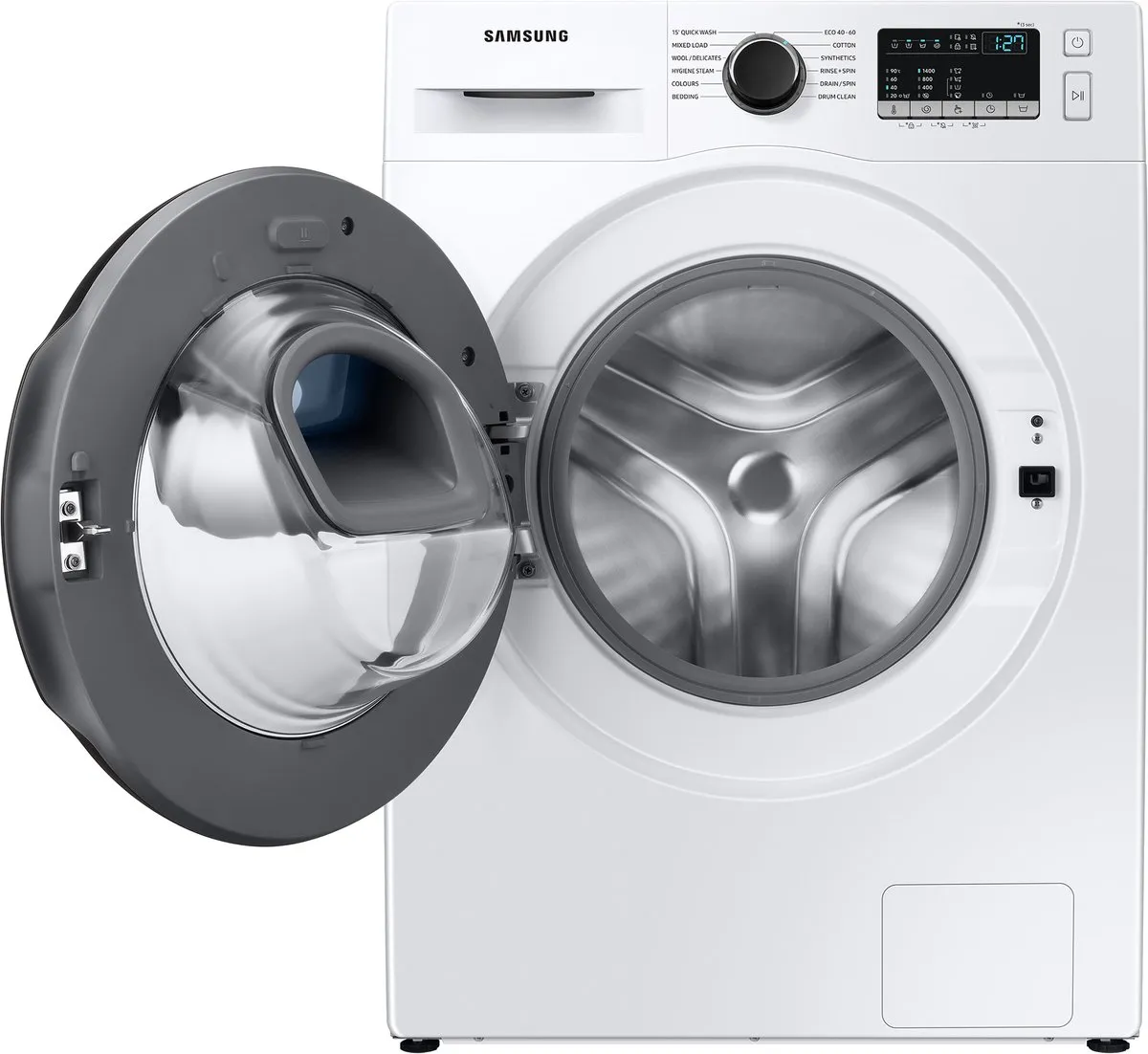 Samsung EcoBubble WW90T4540AE Wasmachine 9kg - AddWash - Wit/Zwart