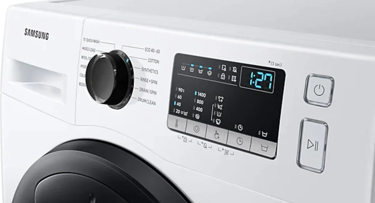Samsung EcoBubble WW90T4540AE Wasmachine 9kg - AddWash - Wit/Zwart