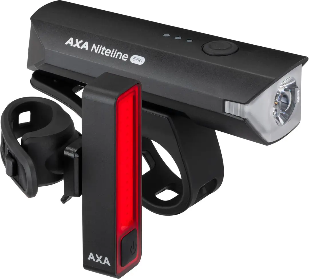 Axa Niteline 550 Fietsverlichting Set