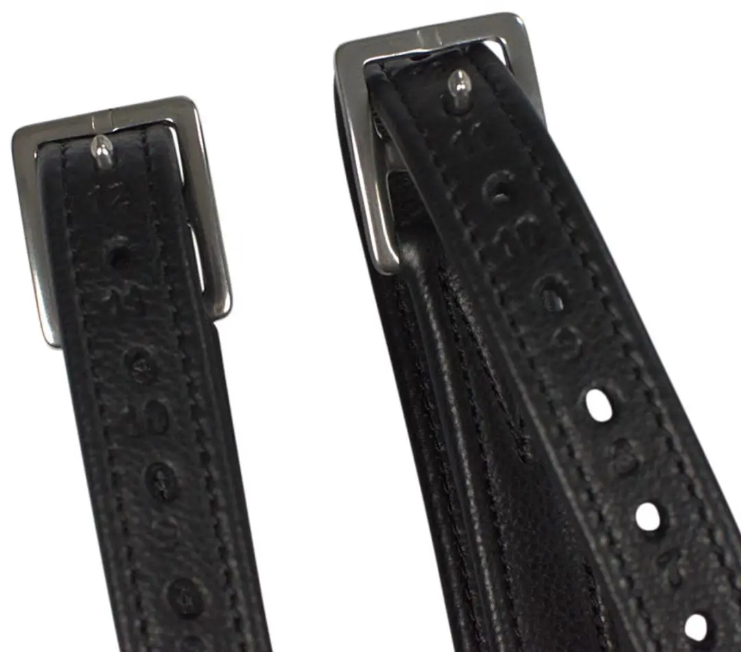 Anatomic Classic Jumping Beugelriemen 130cm - Zwart