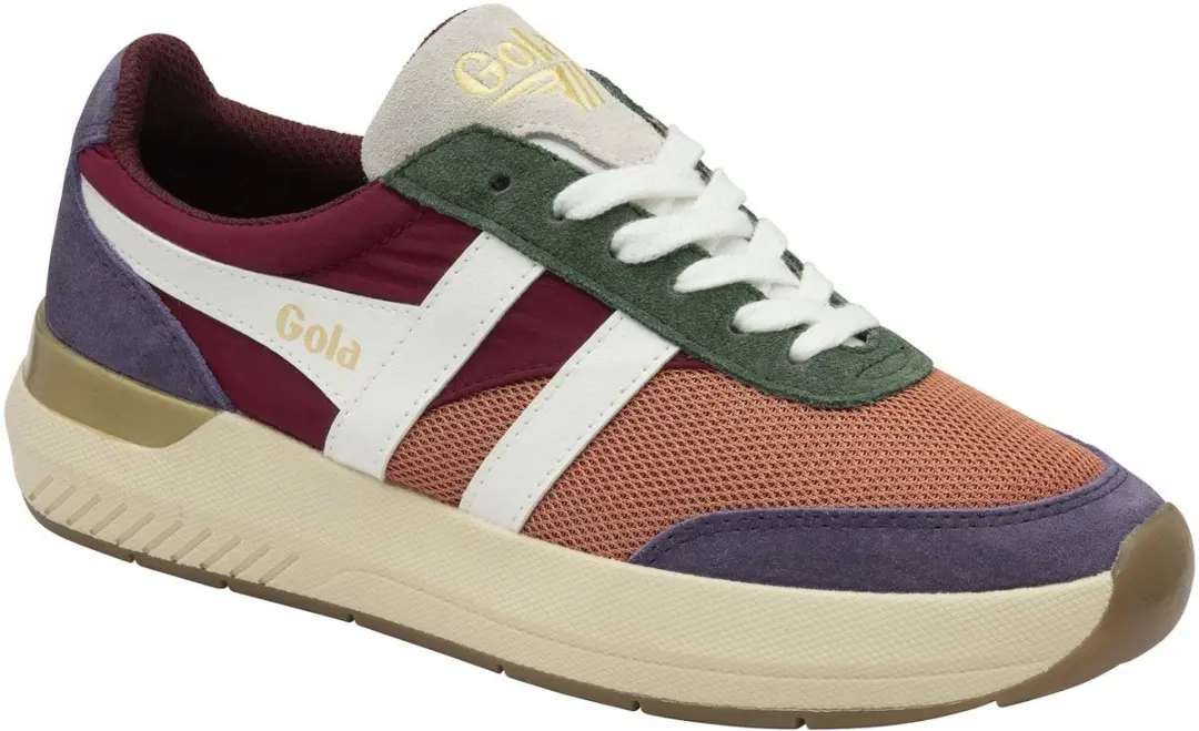 Gola Raven Damestrainers - Terracotta/Cerise/Plum - afbeelding 6 van 6