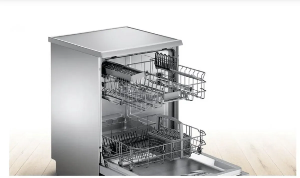 Bosch Serie 2 SMS2HTI72E Vrijstaande Vaatwasser - 12 Couverts - 46 dB - Roestvrijstaal