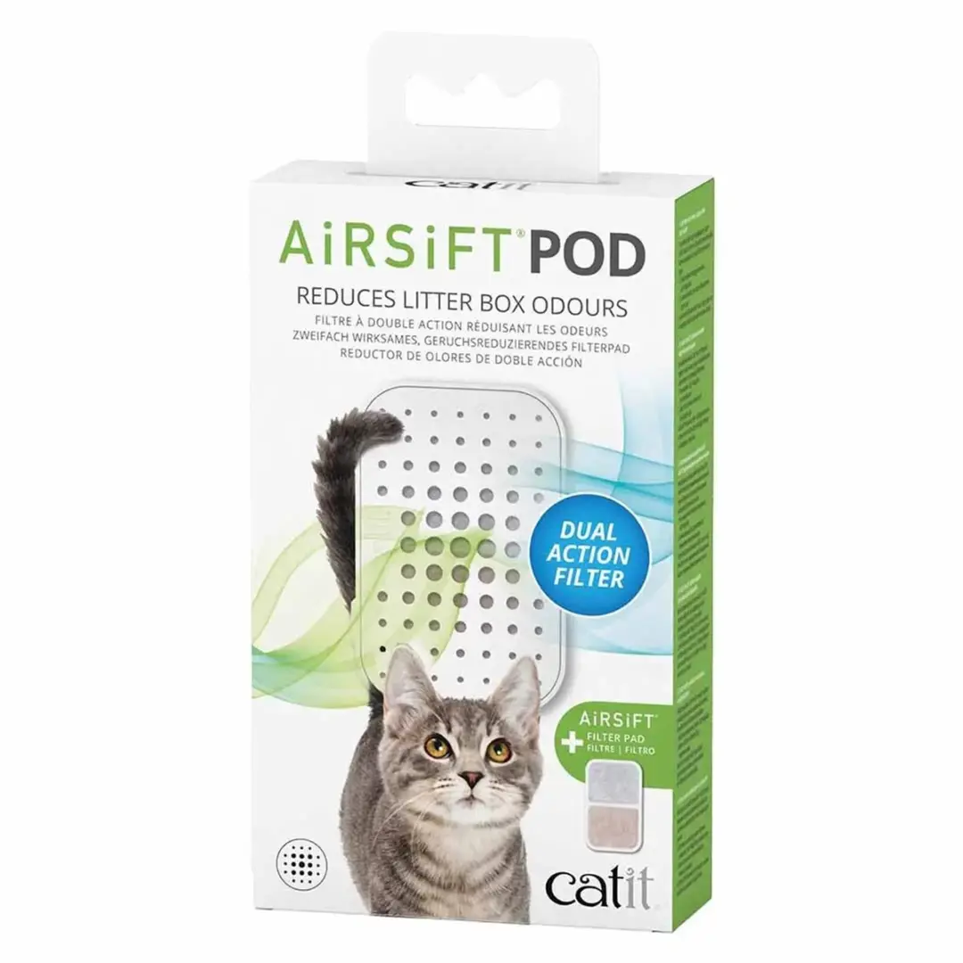 Catit Airsift Pod Filterdoosje - Herbruikbaar