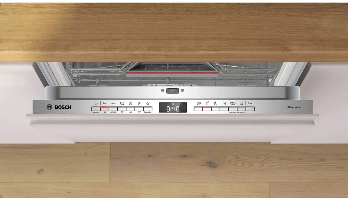 Bosch SMV4ECX23E Inbouwvaatwasser 14 Couverts - Wit