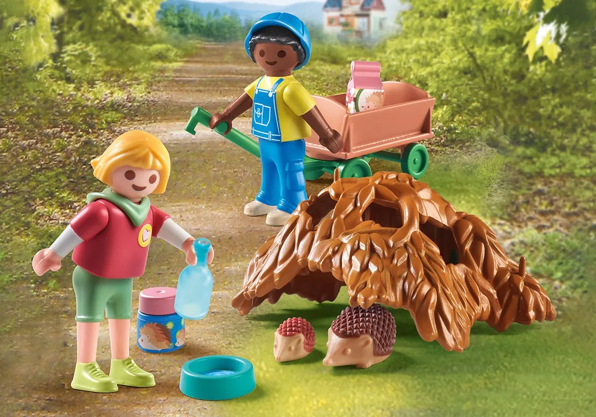 Playmobil My Life Egelfamilie 71512 - Multicolor - afbeelding 6 van 6