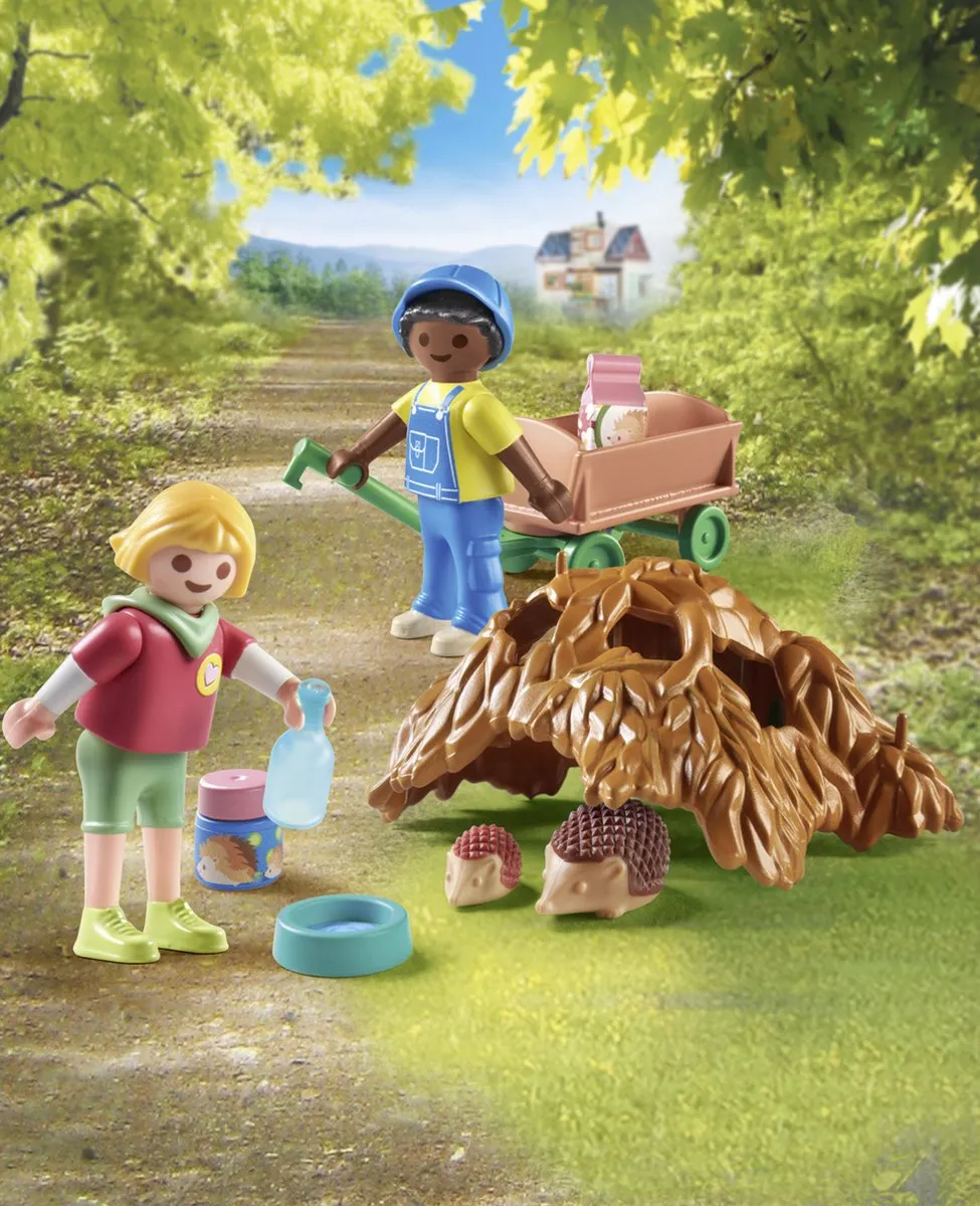 Playmobil My Life Egelfamilie 71512 - Multicolor
