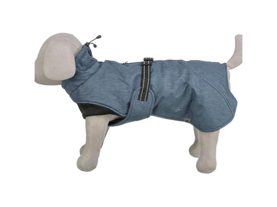 Trixie Hondenjas Donkerblauw 50cm - Waterafstotend - afbeelding 3 van 6
