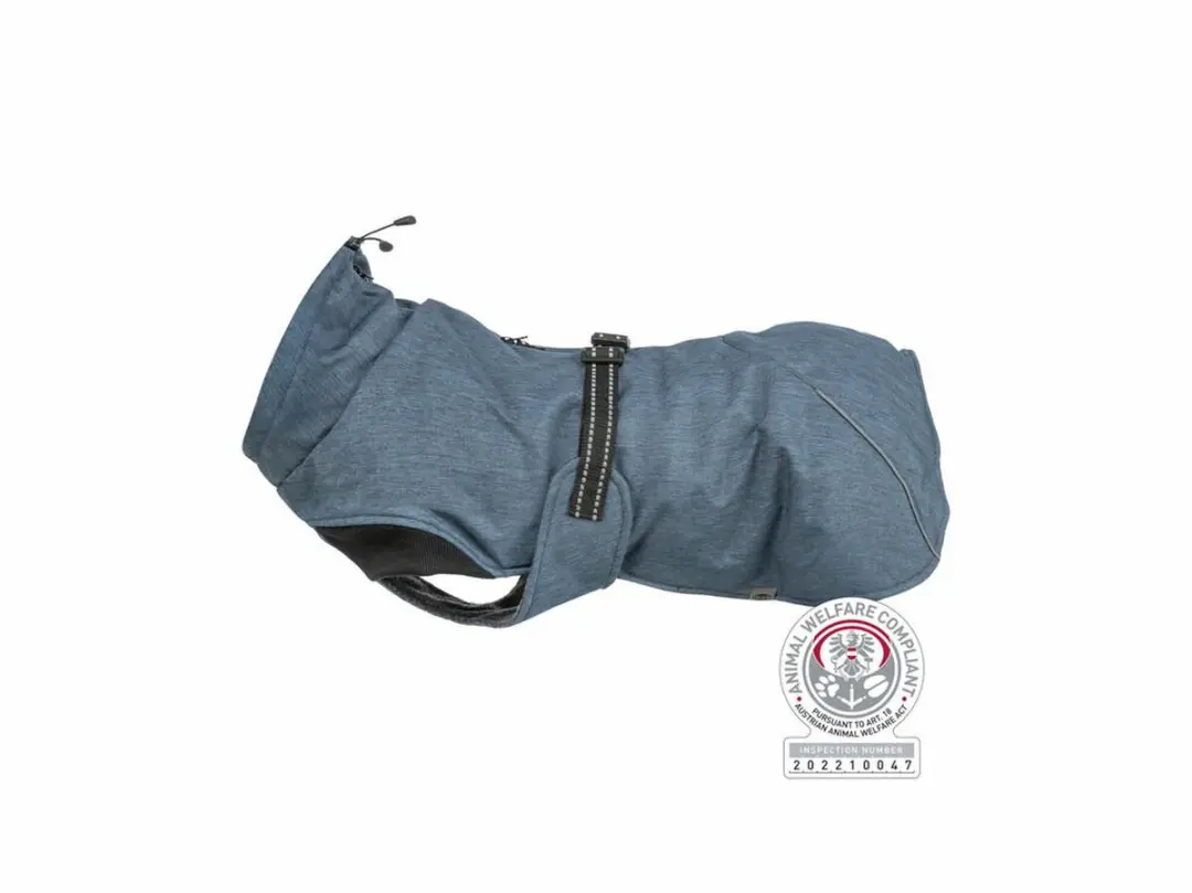 Trixie Hondenjas Donkerblauw 50cm - Waterafstotend - afbeelding 2 van 6