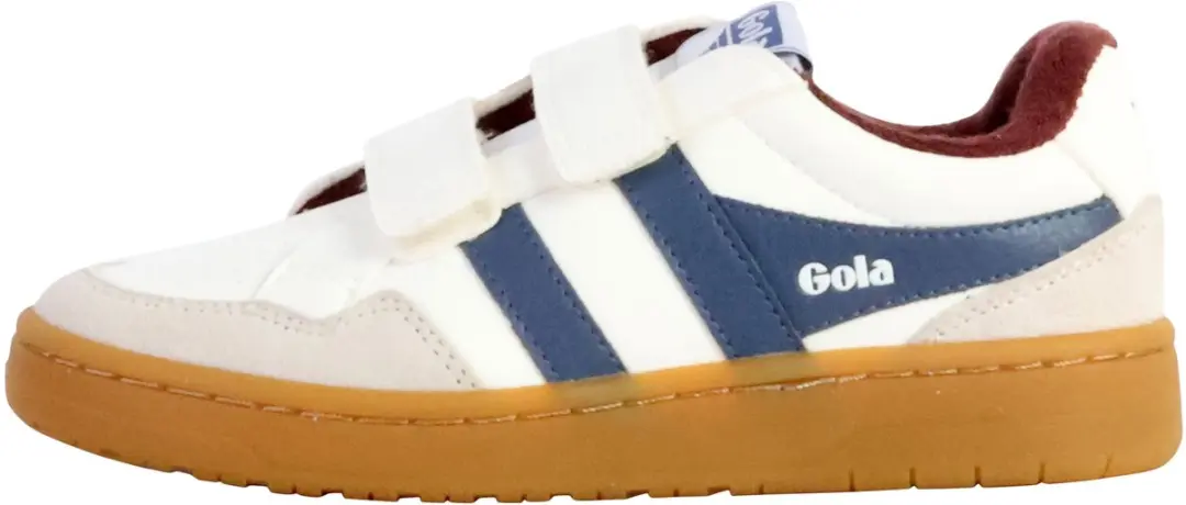 Gola Eagle Strap Kindertrainers - Wit