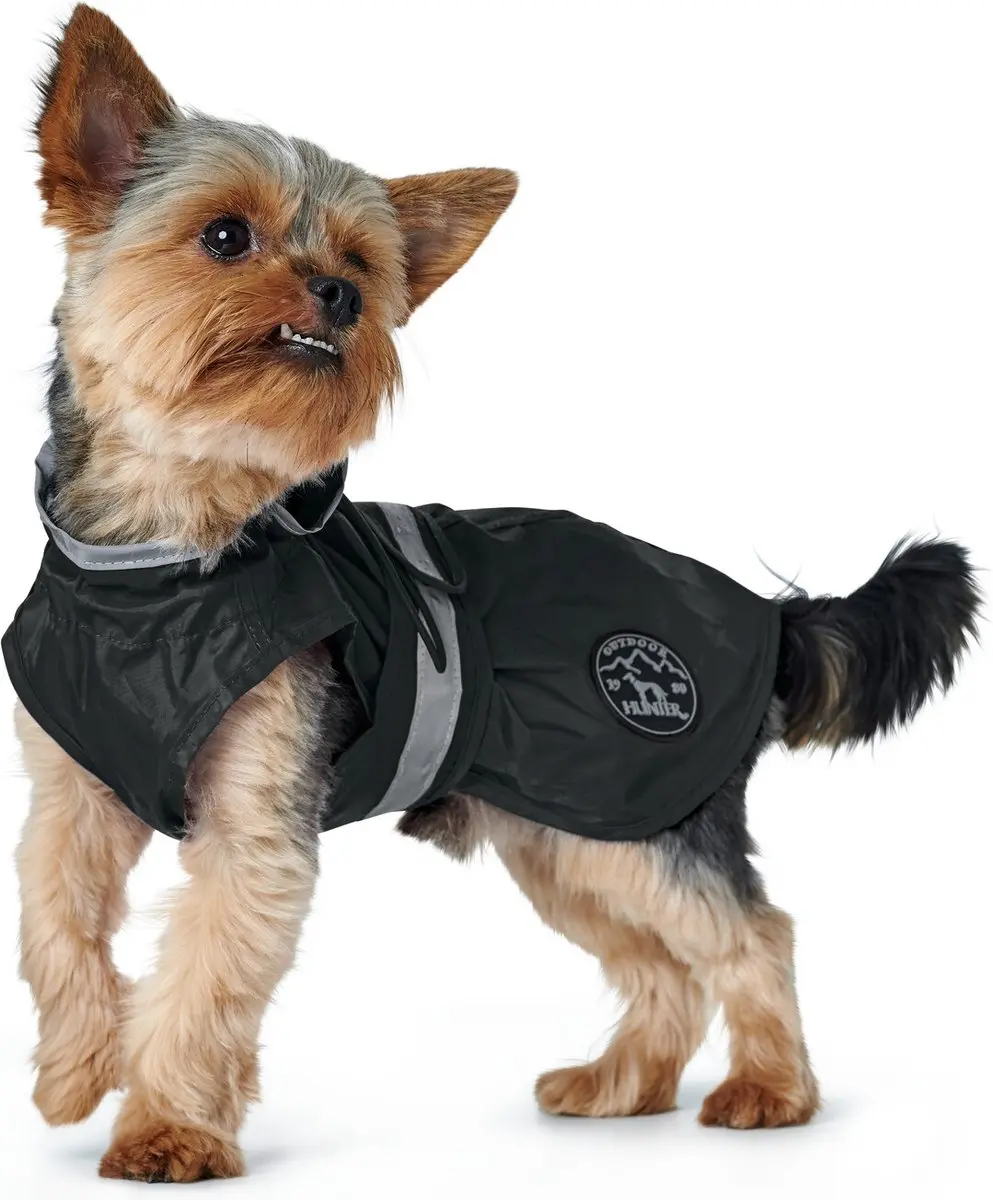 Hunter Uppsala Rain Regenjas - Zwart - S