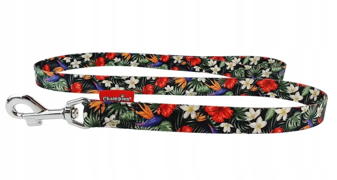 Champion Hondenlijn Bloemenprint 120cm