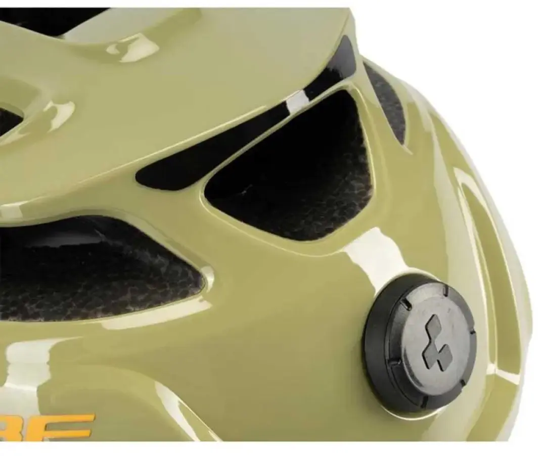 Cube Fink Fietshelm - 46-51 cm - 11 Ventilatiegaten - Olijfgroen