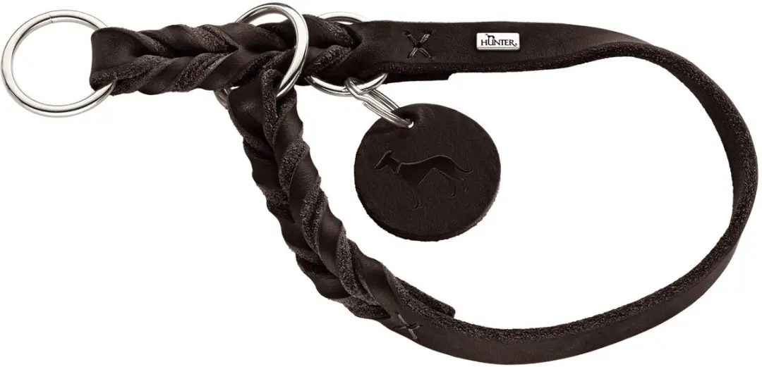 Hunter Retrieverhalsband Solid Education Bruin M-L
