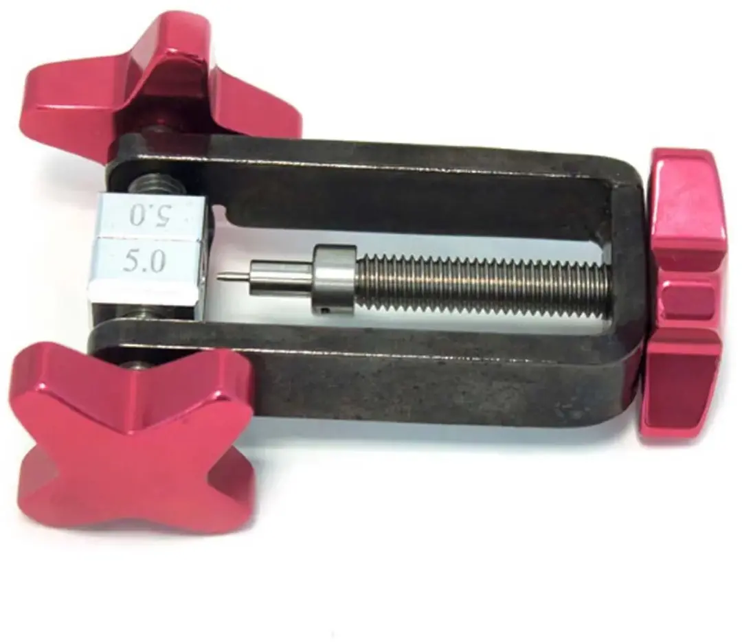 Clarks CND-01 Hydraulische Naaldvoerder - Zwart/Rood - afbeelding 2 van 2