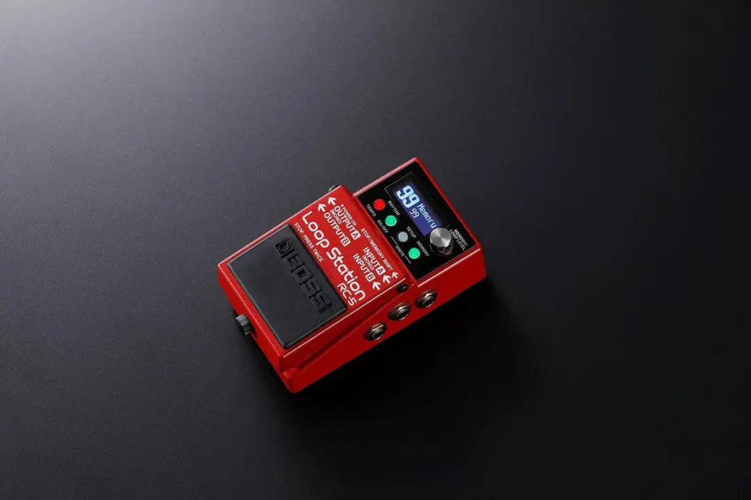 BOSS RC-5 Loop Station - 13 uur stereo opname - Rood - afbeelding 3 van 5