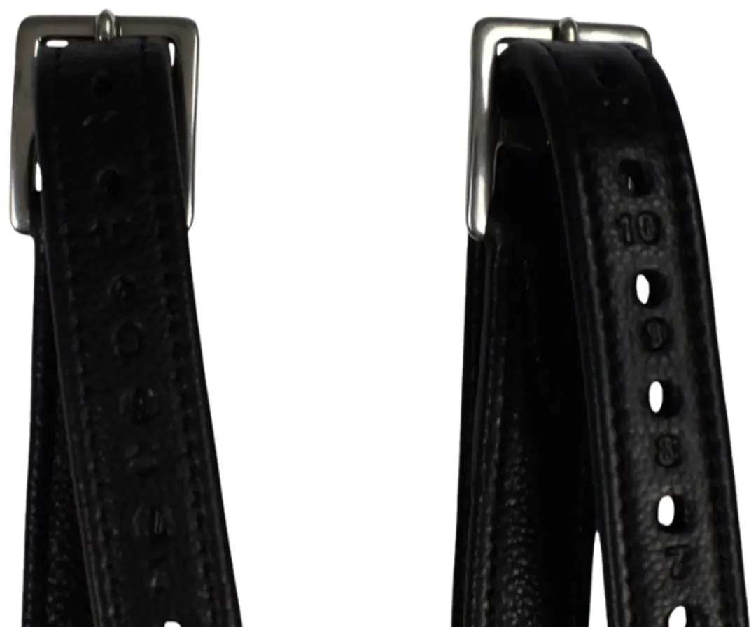 Anatomic Classic Dressage Beugelriemen 160cm - Zwart