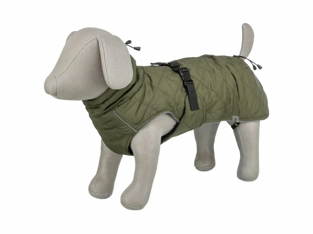 Trixie Hondenjas Olijfgroen 45cm - Waterdicht