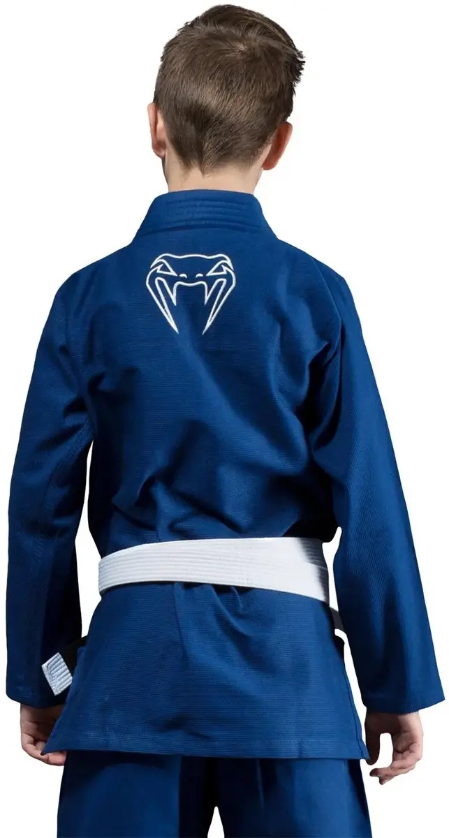 Venum Contender Serie Kinderen Kimono/Gi - Blauw - Inclusief witte band
