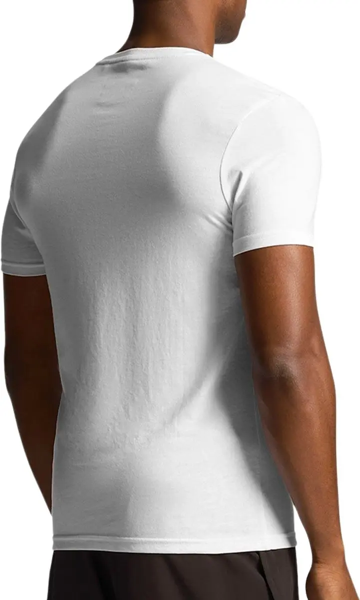 Lyle & Scott Sports Martin SS Shirt - Maat L - Wit