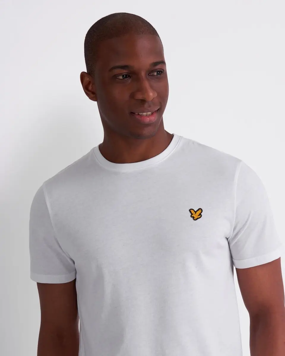 Lyle & Scott Sports Martin SS Shirt - Maat L - Wit - afbeelding 6 van 6