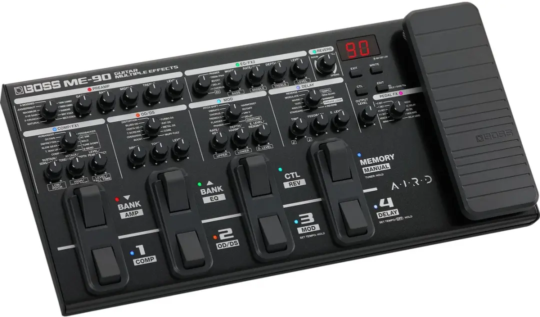 BOSS ME-90 Gitaar Multi-Effectprocessor - Zwart - afbeelding 5 van 6