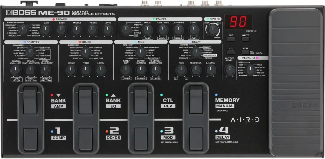 BOSS ME-90 Gitaar Multi-Effectprocessor