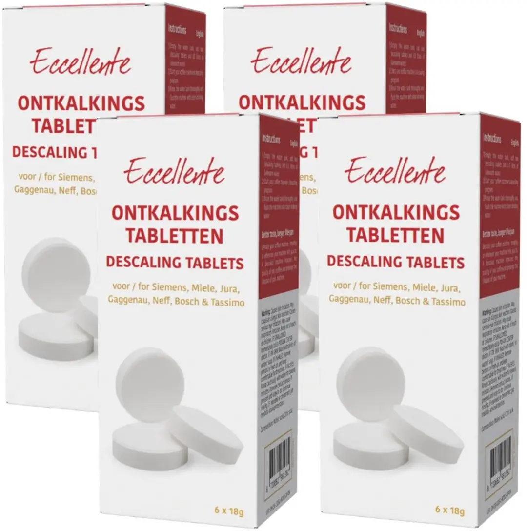 Eccellente Ontkalkingstabletten E-0431