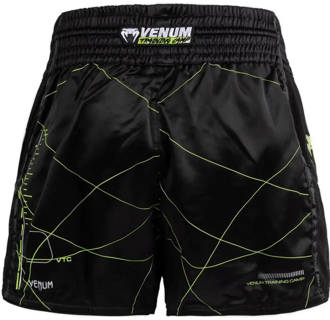 Venum Training Camp 4.0 Muay Thai Short XXL - Zwart Neo Groen