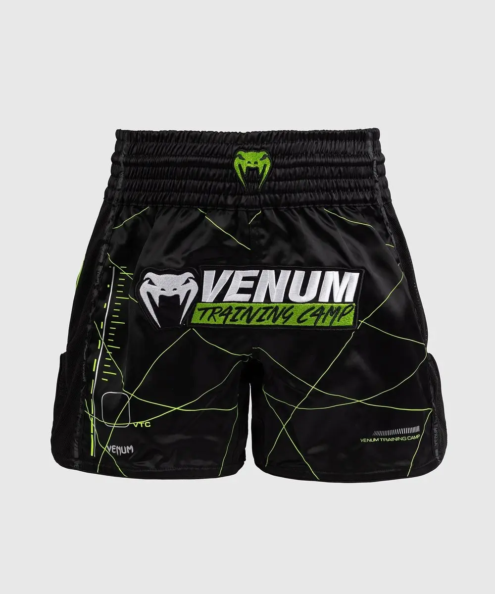 Venum Training Camp 4.0 Muay Thai Short XXL - Zwart Neo Groen