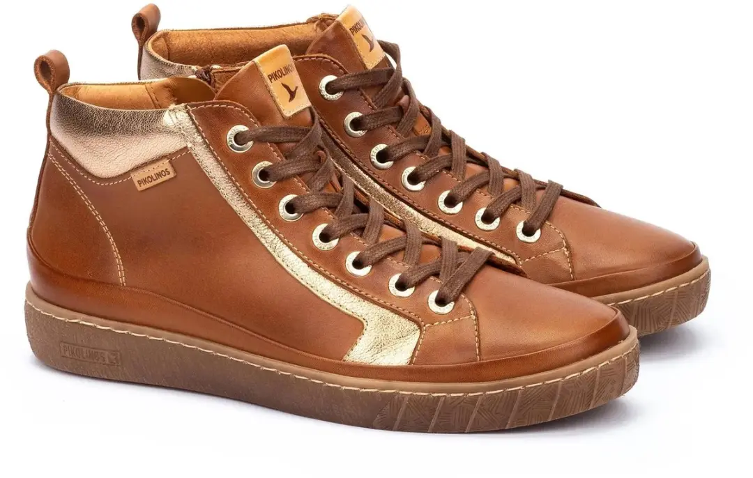 Pikolinos Lanzarote Dames Sportschoenen - 38 - Chocolade