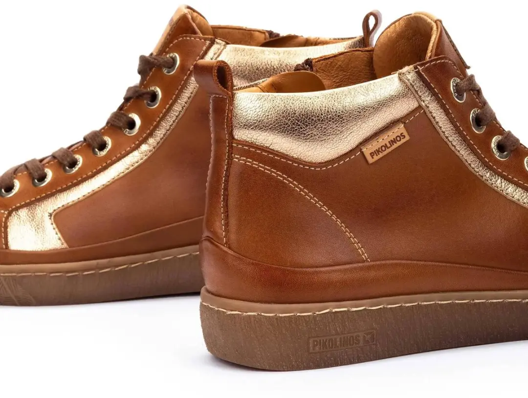 Pikolinos Lanzarote Dames Sportschoenen - 38 - Chocolade - afbeelding 6 van 6