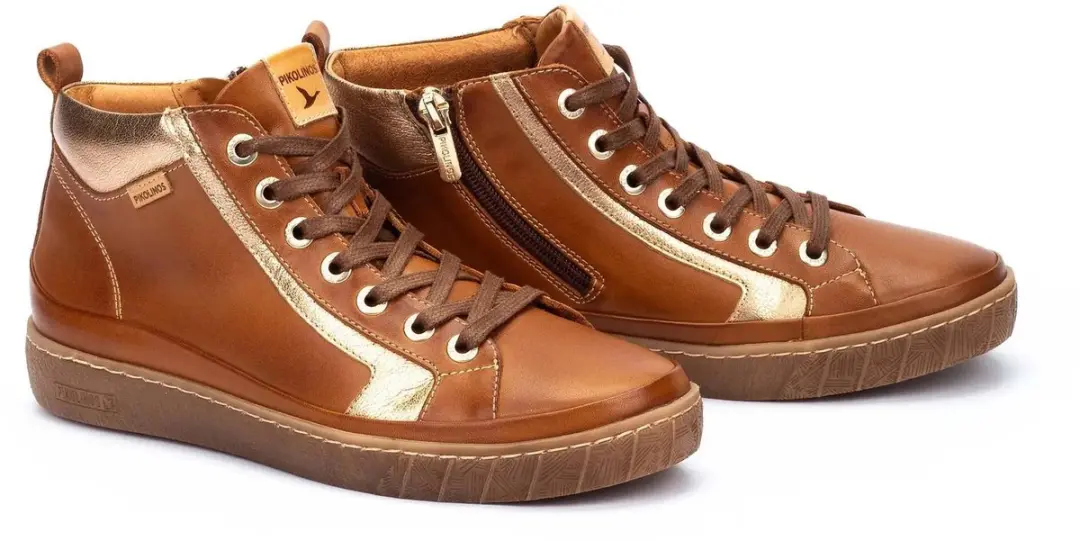 Pikolinos Lanzarote Dames Sportschoenen - 38 - Chocolade