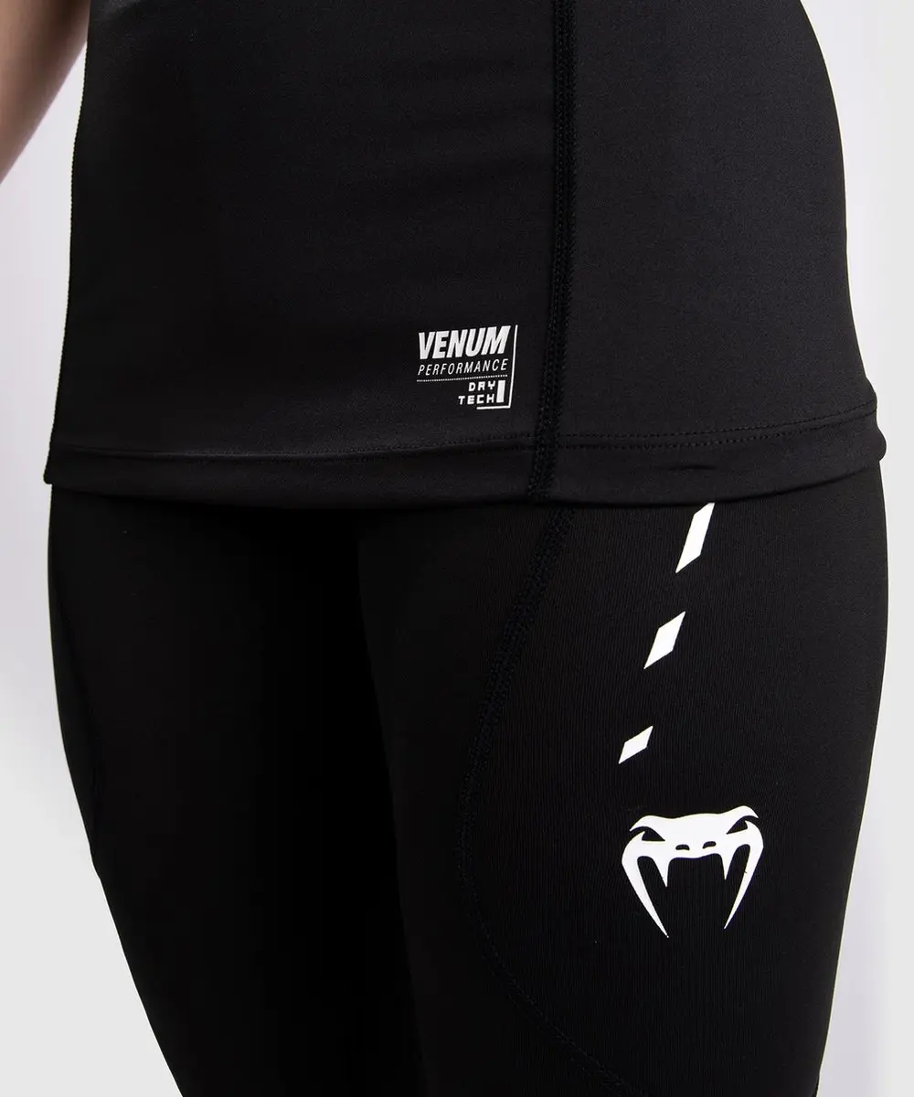 Venum Adrenaline Dry-Tech T-Shirt - L - Zwart/Paars