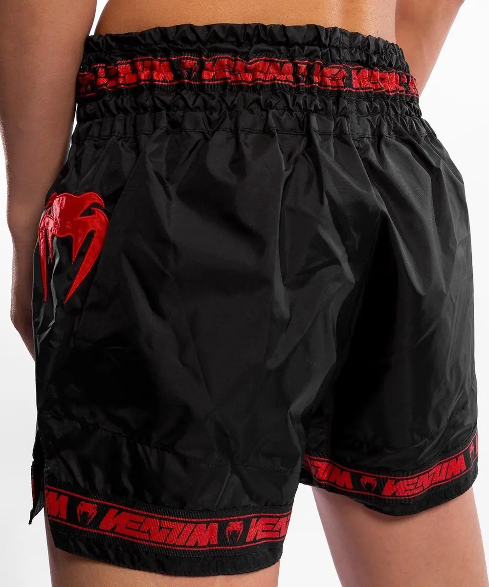 Venum Parachute Muay Thai Short XXL - Zwart/Rood