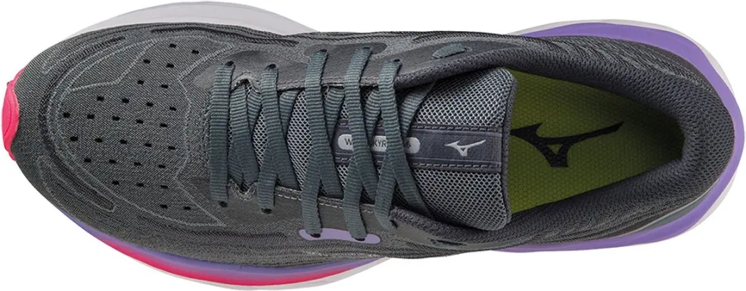 Mizuno Wave Skyrise 4 Sportschoenen 38 - Grijs/Paars/Rozig