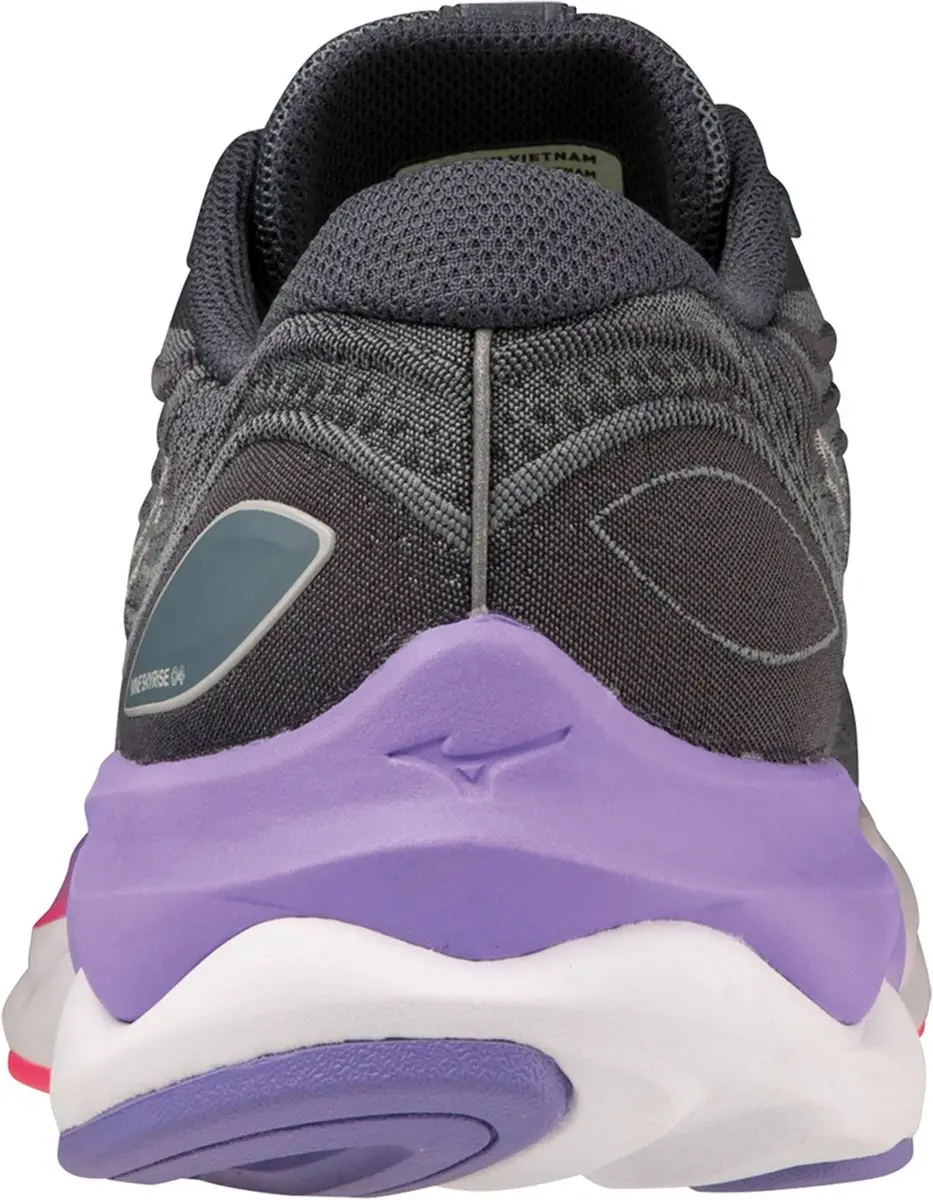 Mizuno Wave Skyrise 4 Sportschoenen 38 - Grijs/Paars/Rozig