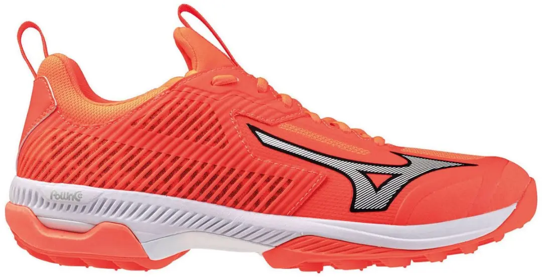 Mizuno Wave Panthera 2 Hockeyschoenen TF - 42 - Zwart/Dark Blauw/Wit/Orange - afbeelding 6 van 6