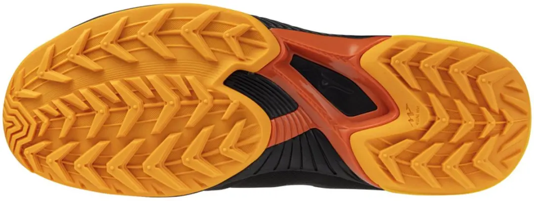 Mizuno Wave Panthera 2 Hockeyschoenen TF - 42 - Zwart/Dark Blauw/Wit/Orange