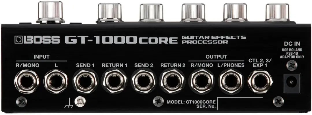 BOSS GT-1000 Core Gitaar Effect Processor - Zwart - afbeelding 3 van 3