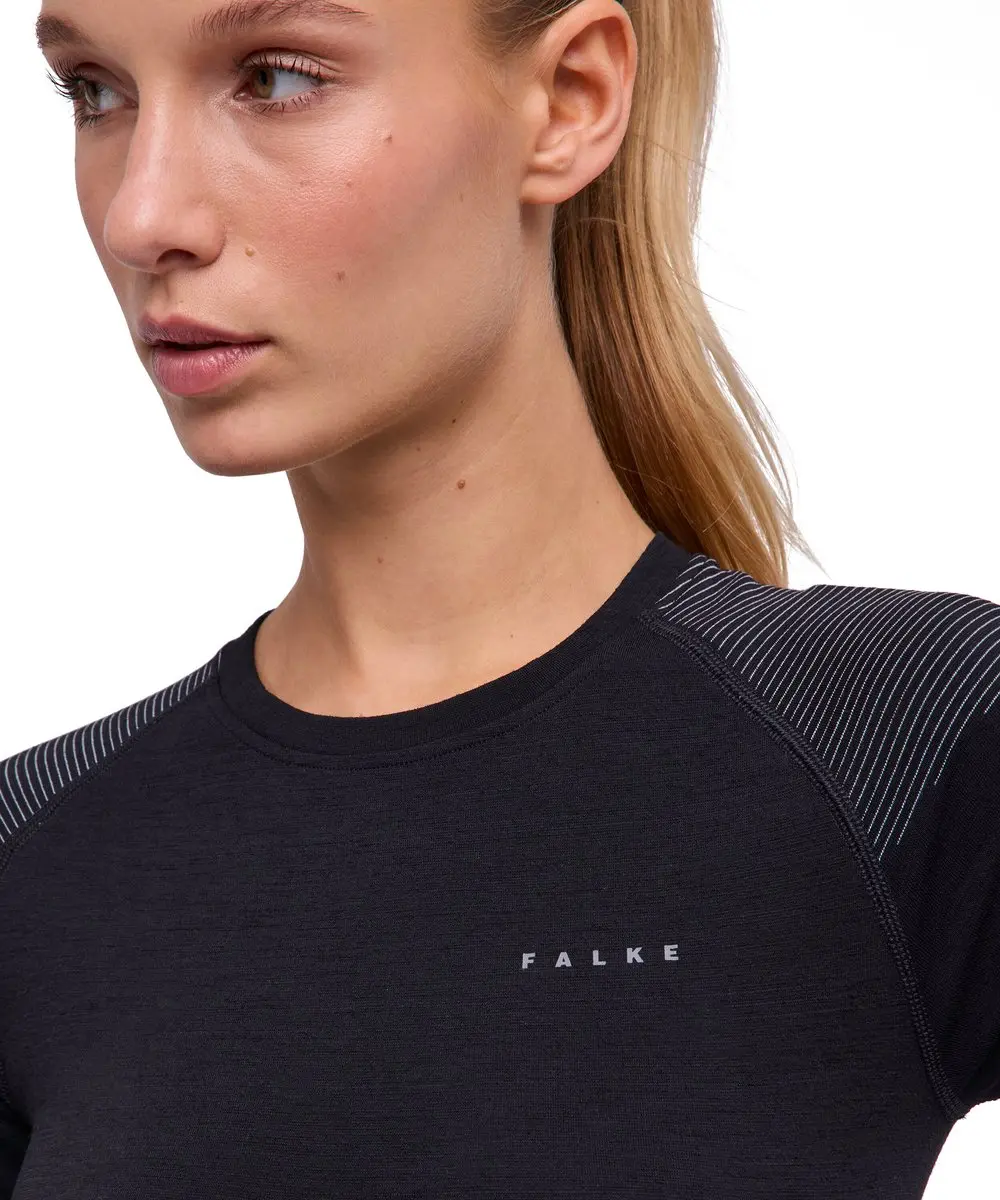 Falke Wool-Tech Protective Shirt 33448 - Dames XL - Zwart