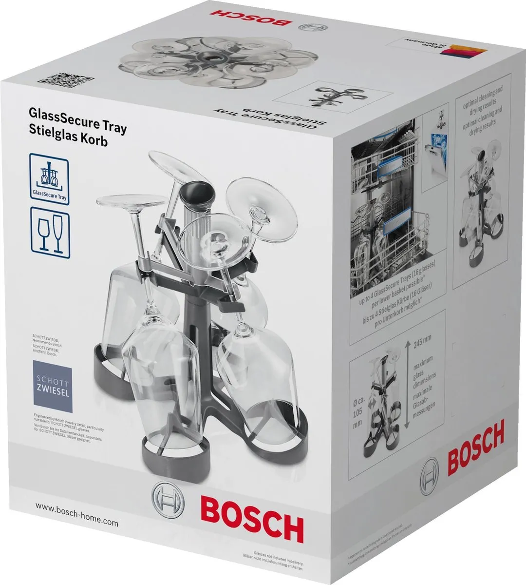 Bosch SMZ5300 Wijnglazenhouder - Grijs