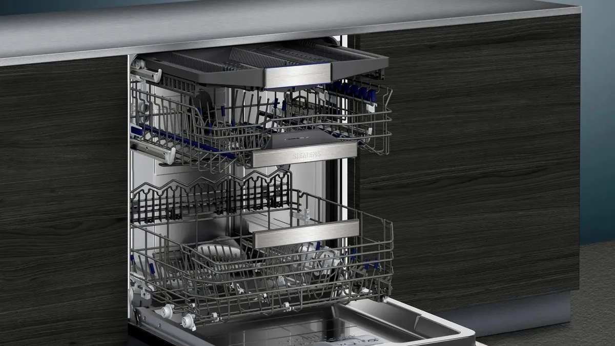 Siemens iQ700 SX87TX02CE Inbouwvaatwasser 60cm - 14 Couverts - Zeolith