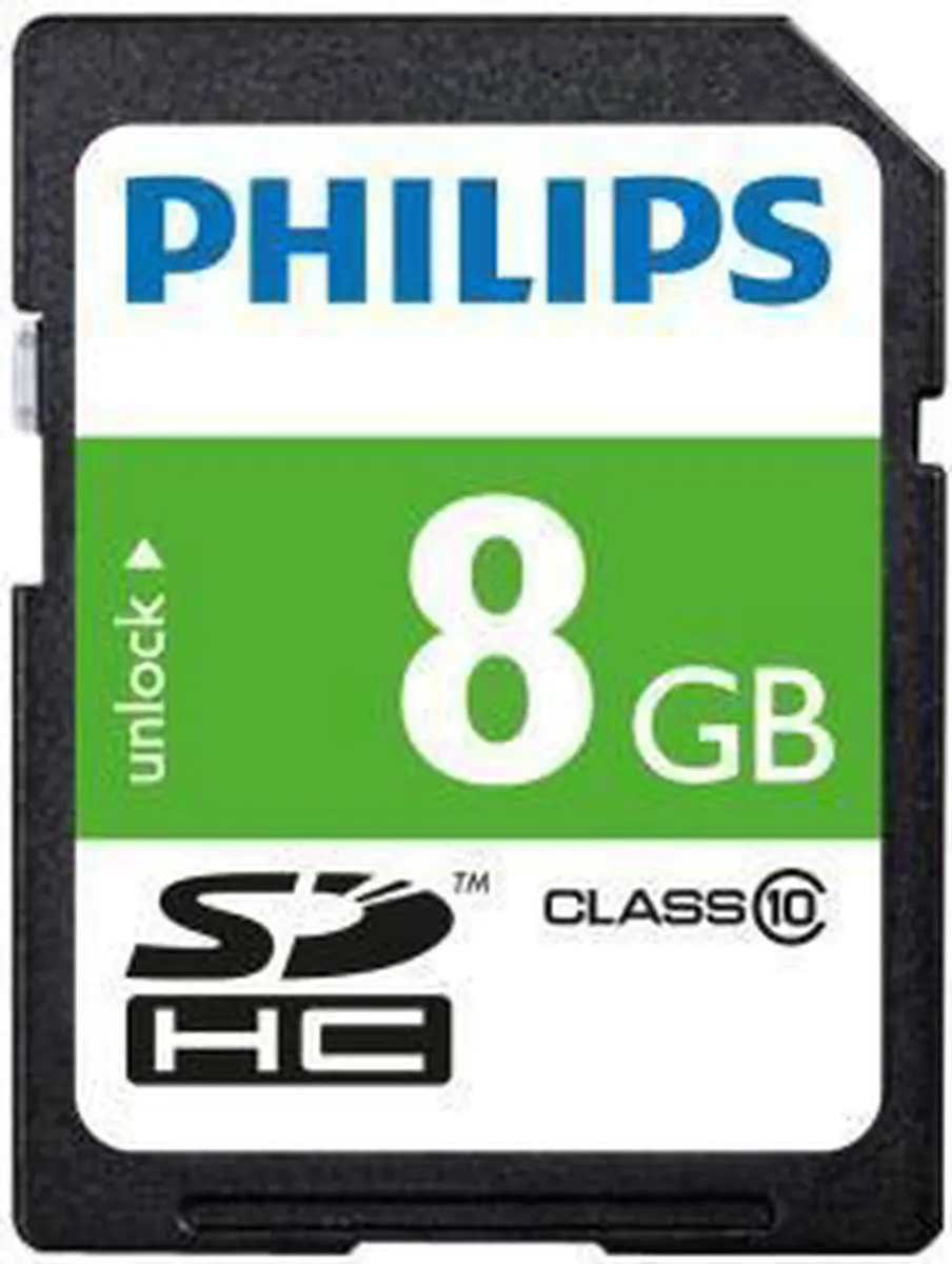 Integral Philips Class 10 Geheugenkaart 8GB