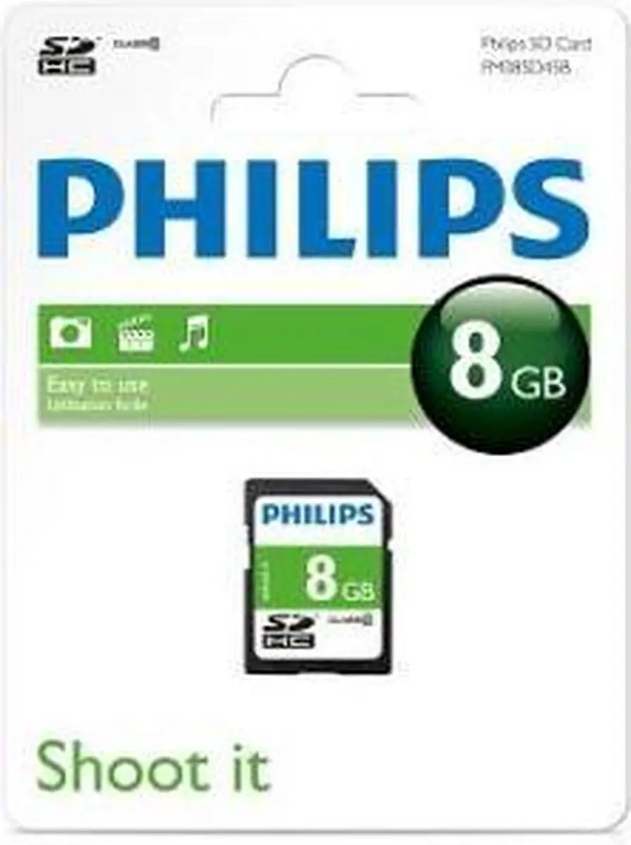Integral Philips Class 10 Geheugenkaart 8GB