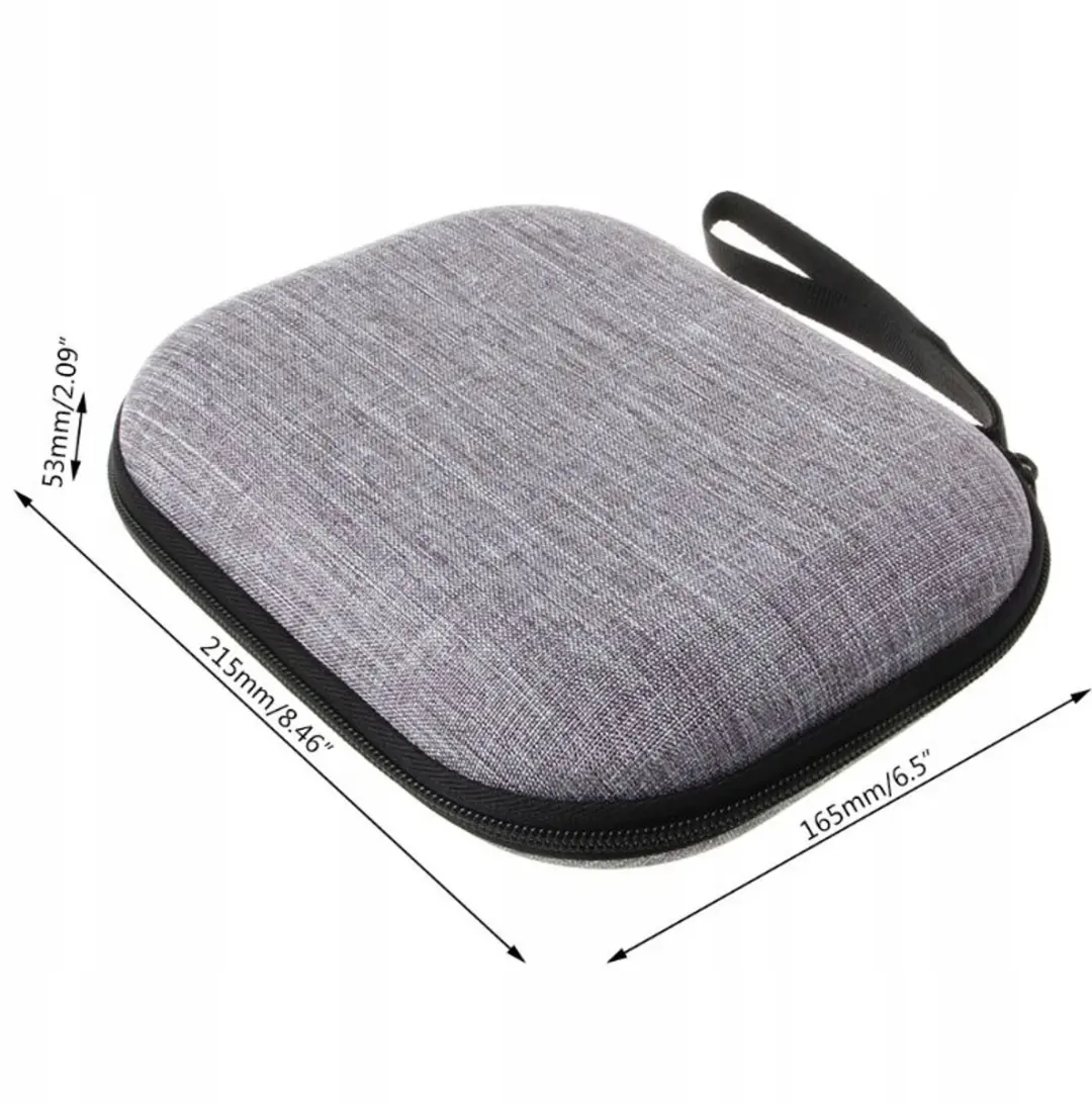 AKG K420/K430/K450 Opbergcase - On-ear - 18.5x14x18.5cm - Silver/Grey