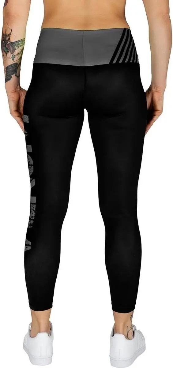 Venum Dames Power Sportlegging - L - Zwart/Grijs