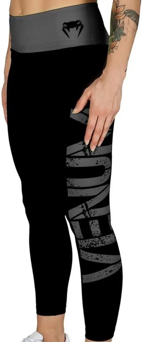 Venum Dames Power Sportlegging - L - Zwart/Grijs