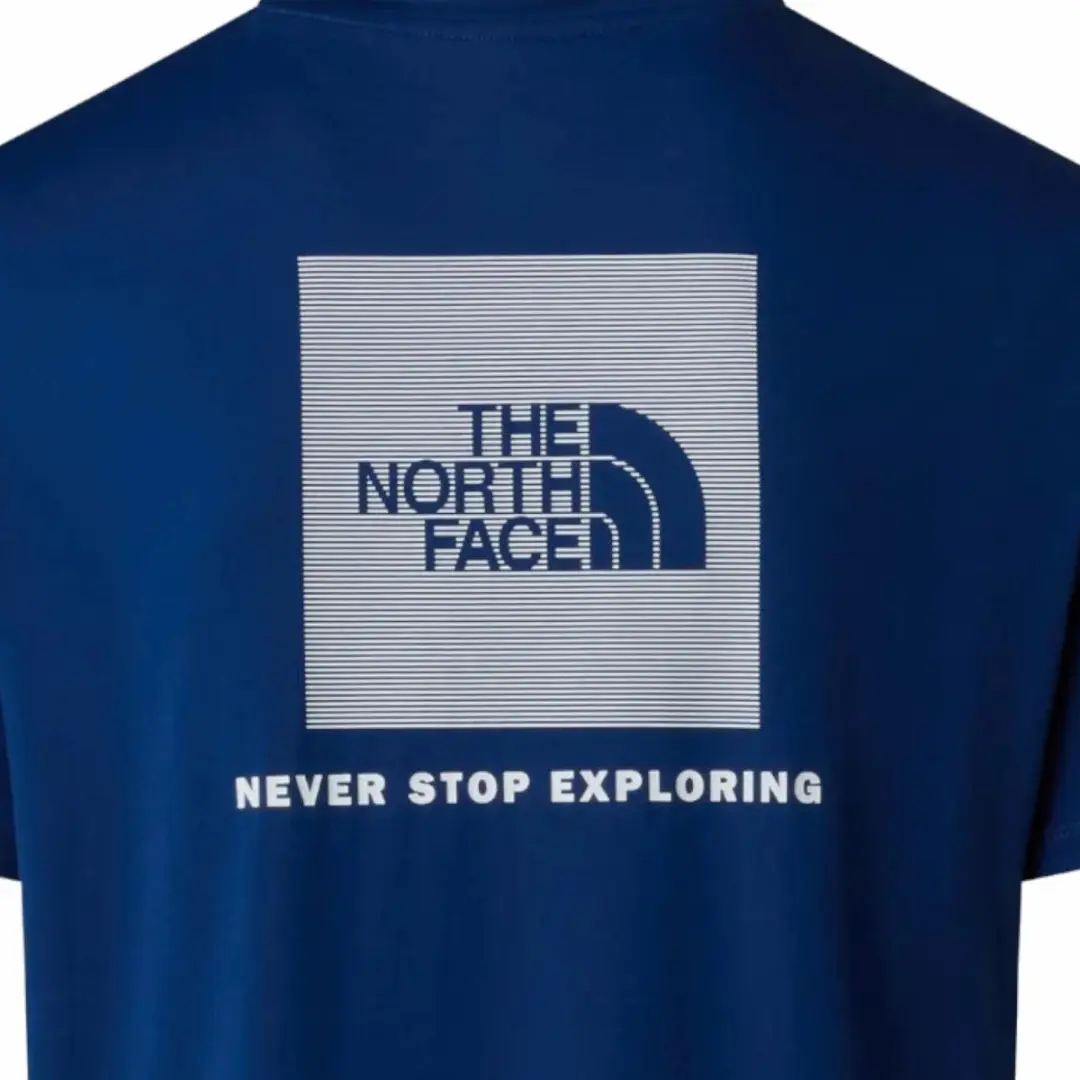 The North Face M 24/7 Box NSE SS T-shirt - Donkerblauw