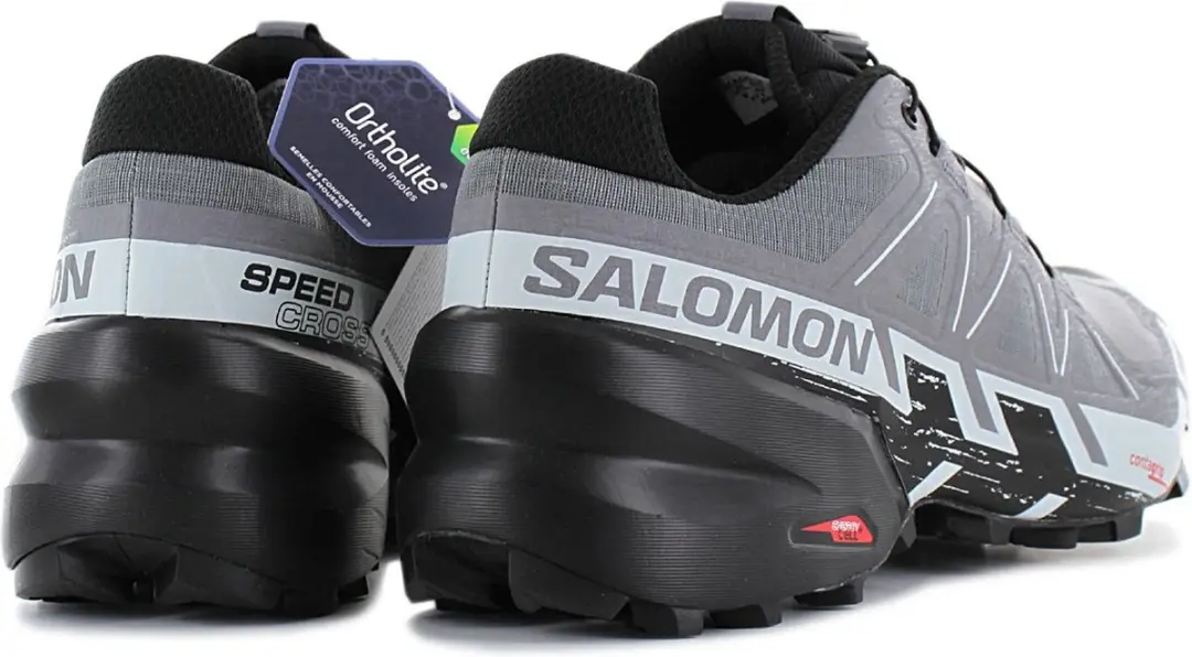 Salomon Speedcross 6 Trailrunningschoenen Heren - 44 - Grijs/Wit/Zwart